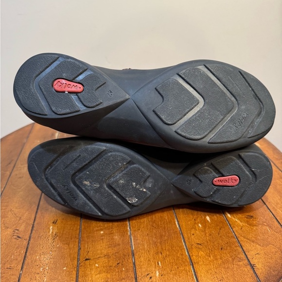 Wolky Sole Water‎ Resistant Brown Nubuck Leather zip Up Boots sz 42 US 11 - Picture 9 of 11